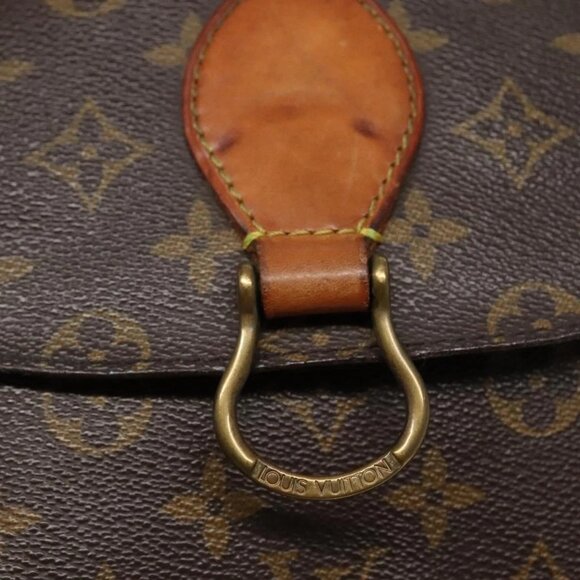 LOUIS VUITTON Monogram Saint Cloud GM Shoulder Bag M51242 LV Auth nb150 - Picture 10 of 16